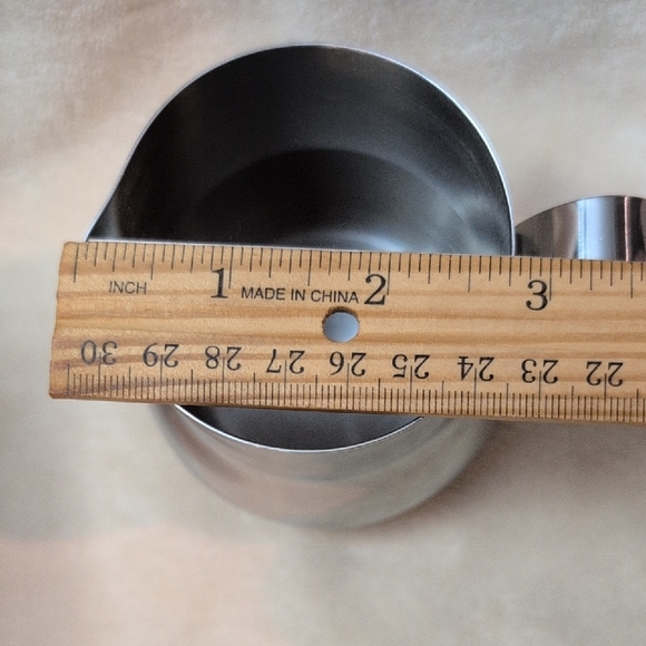 Silver Coffee & Tea Frothing Pitcher - Picture 5 of 6